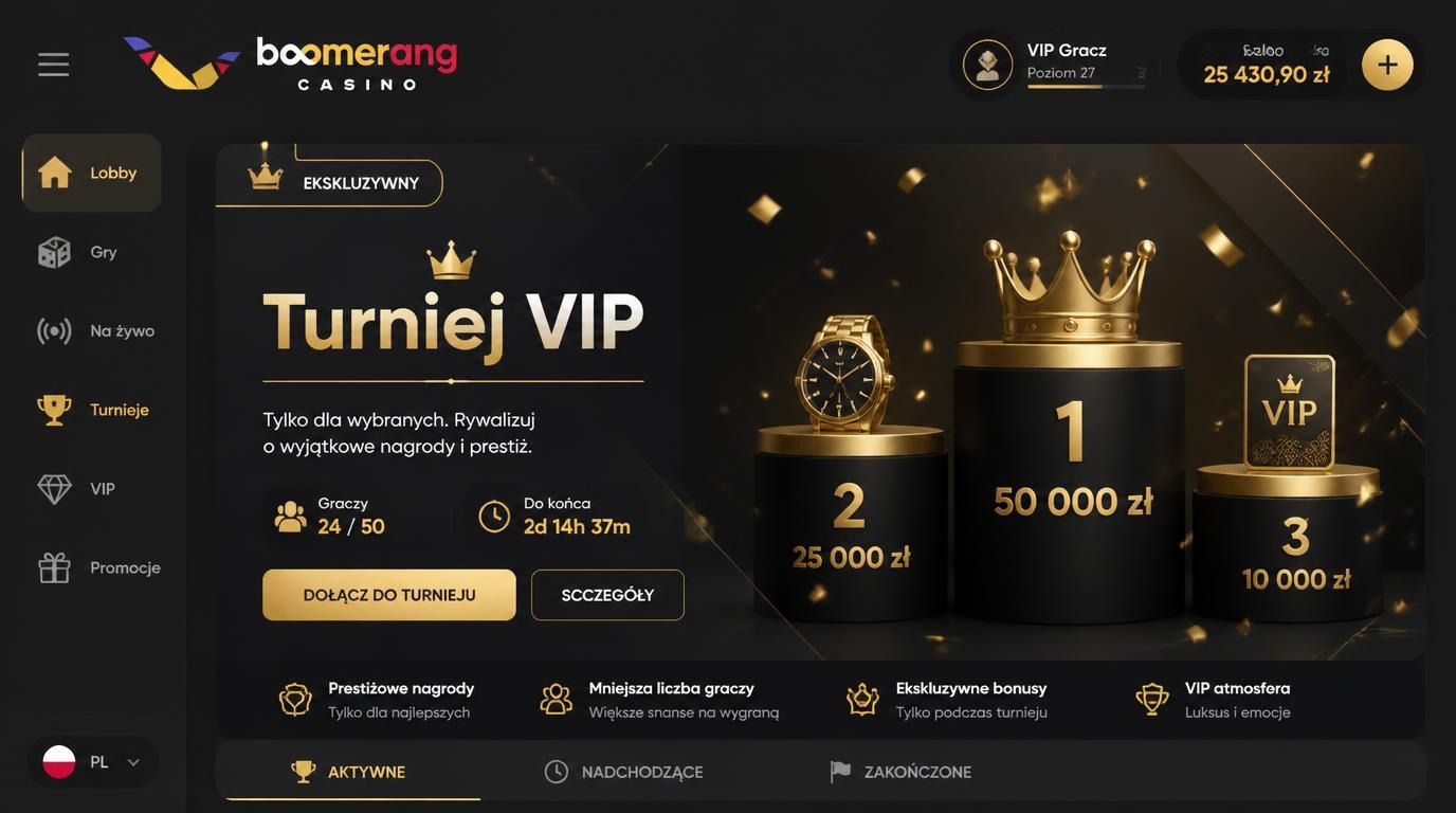 stylowy turniej VIP, prestiż i emocje